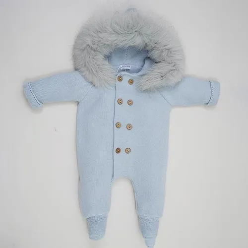 Pangasa Celeste Faux Fur Pramsuit