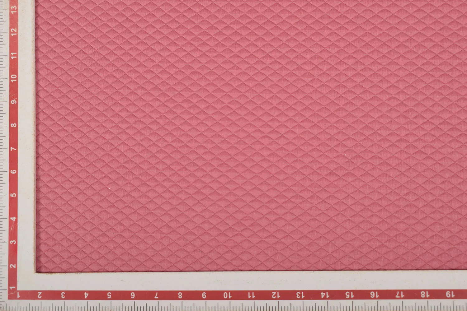 Pink Quilted Knit Fabric