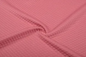 Pink Quilted Knit Fabric