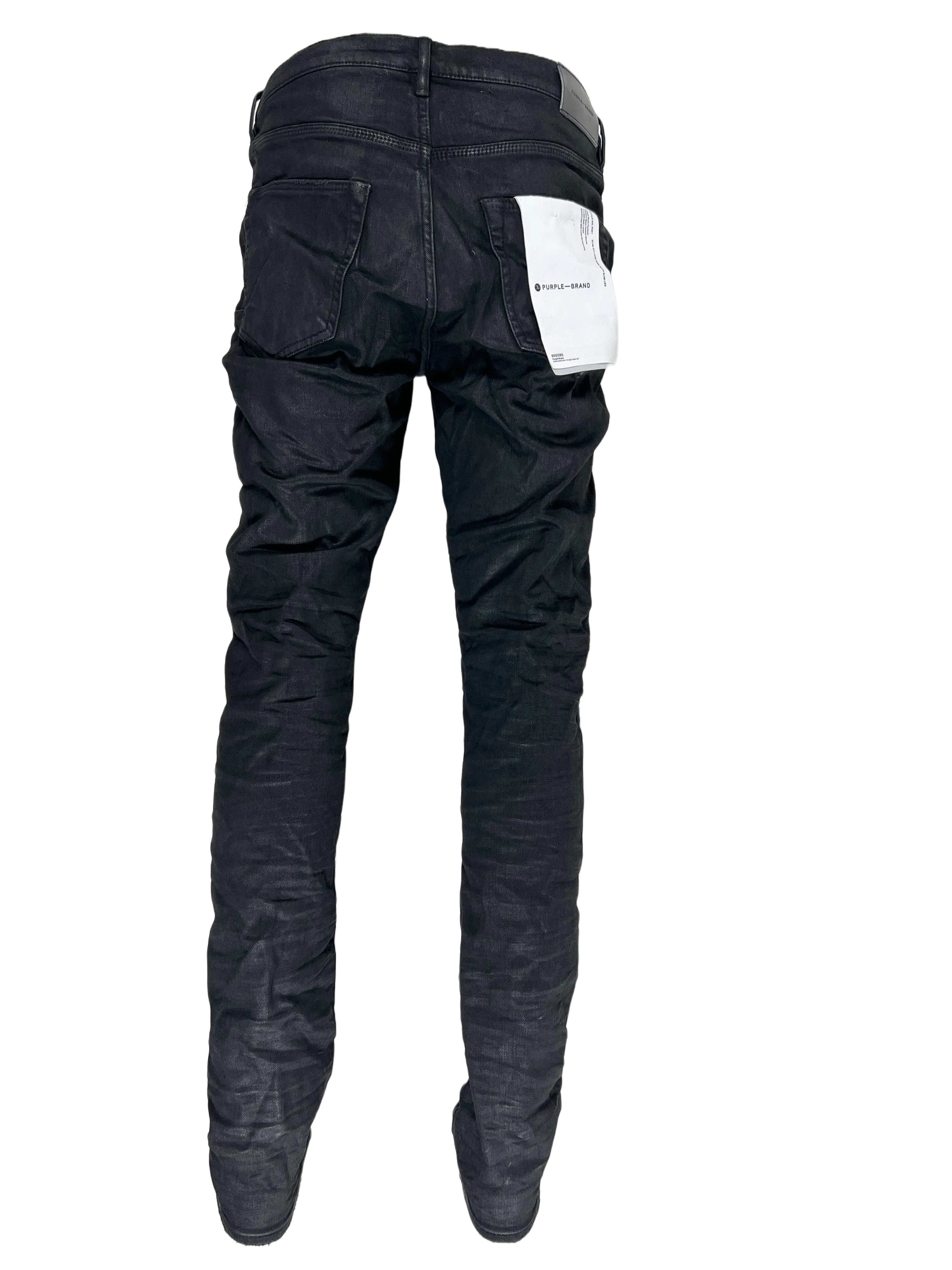 Purple Brand Jeans P001-BLR Black Resin 3/D