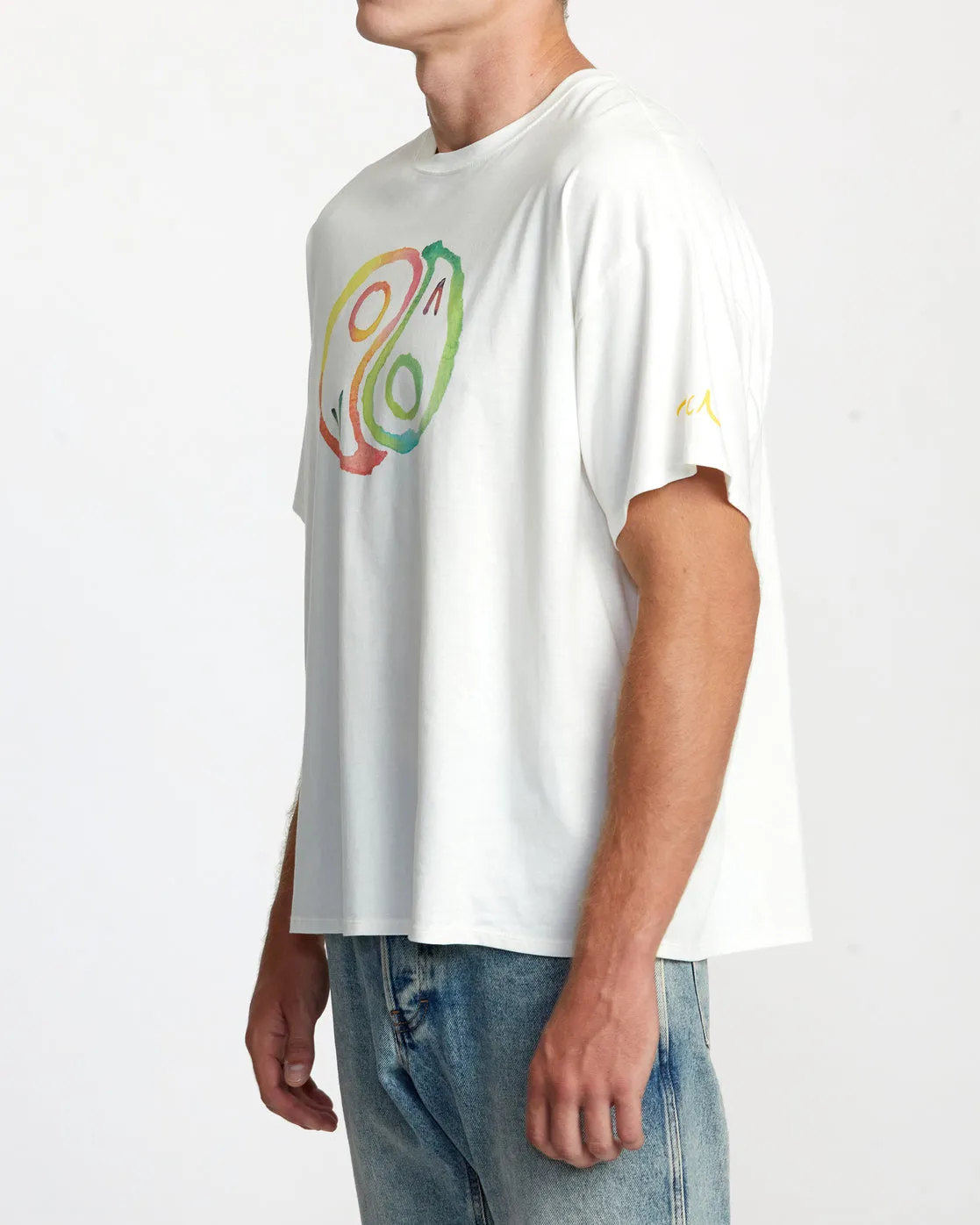 Rose Machado Yin Yang Tee - Vintage White