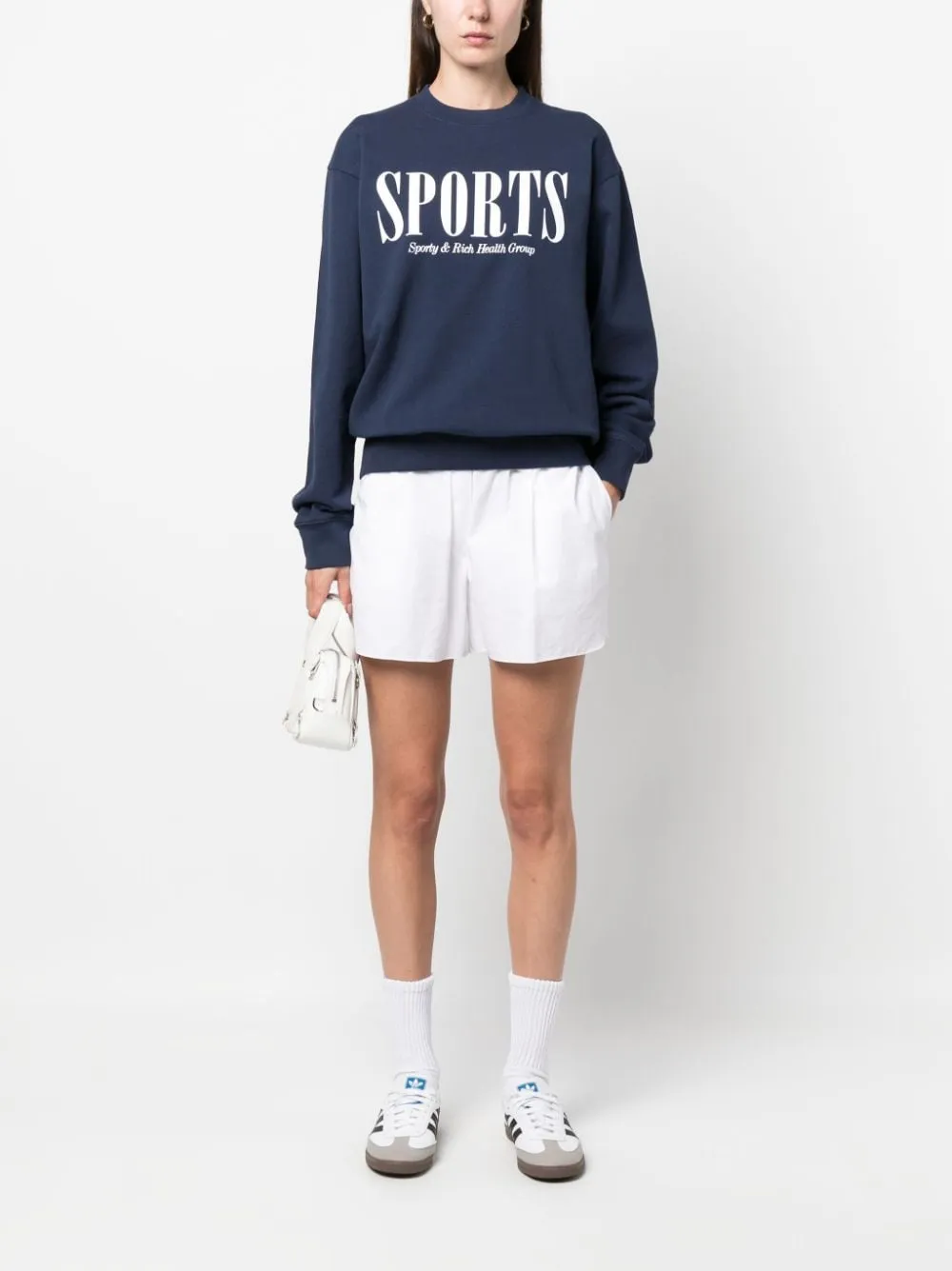 SPORTY & RICH MAIN Sweaters Blue