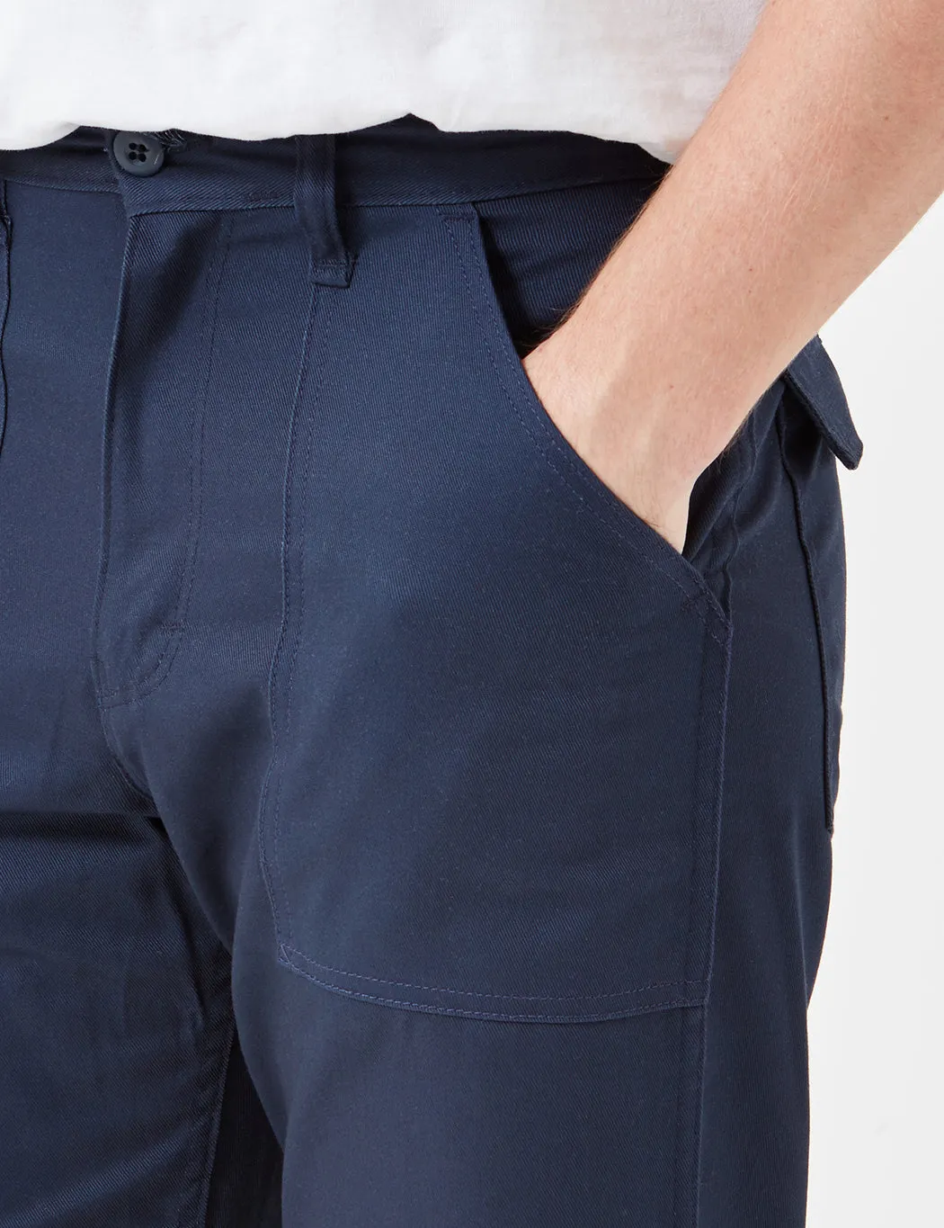 Stan Ray 4 Pocket Fatigue Pant (Loose Taper) - Navy Twill