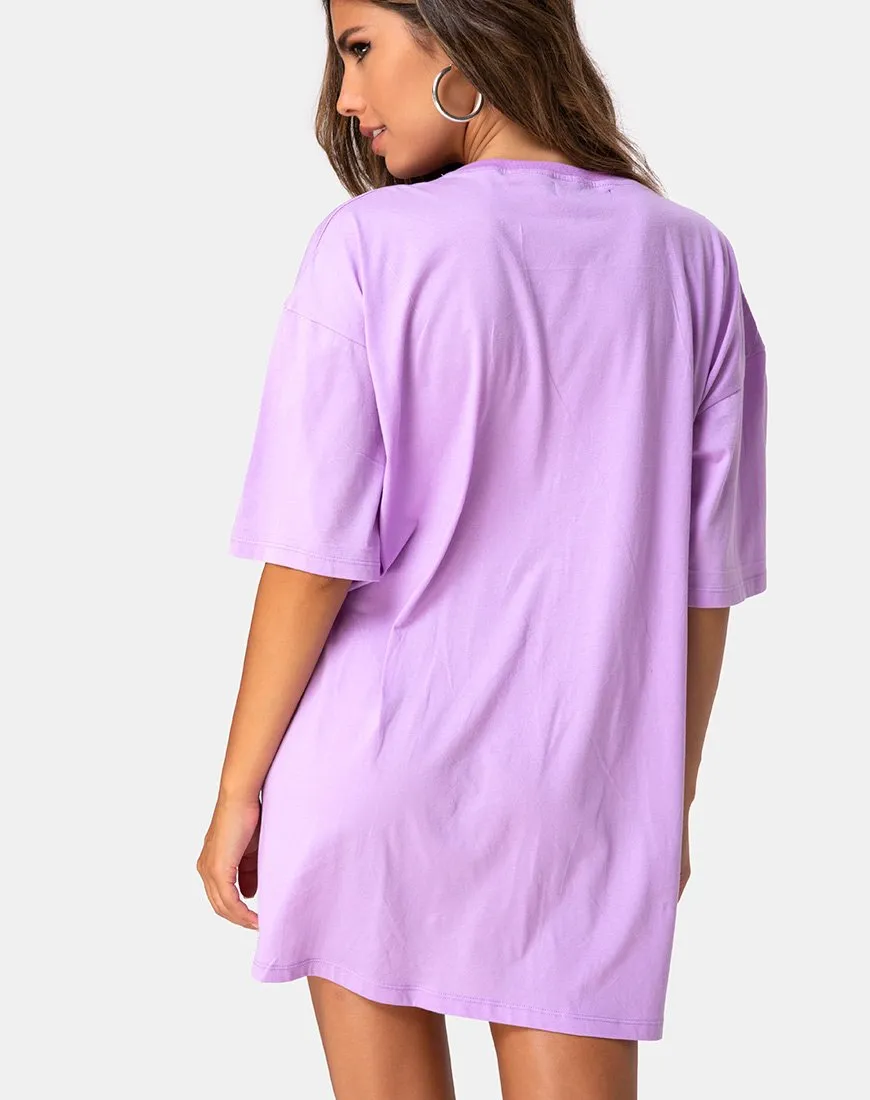 Sunny Kiss Tee in Lilac All of My Bones