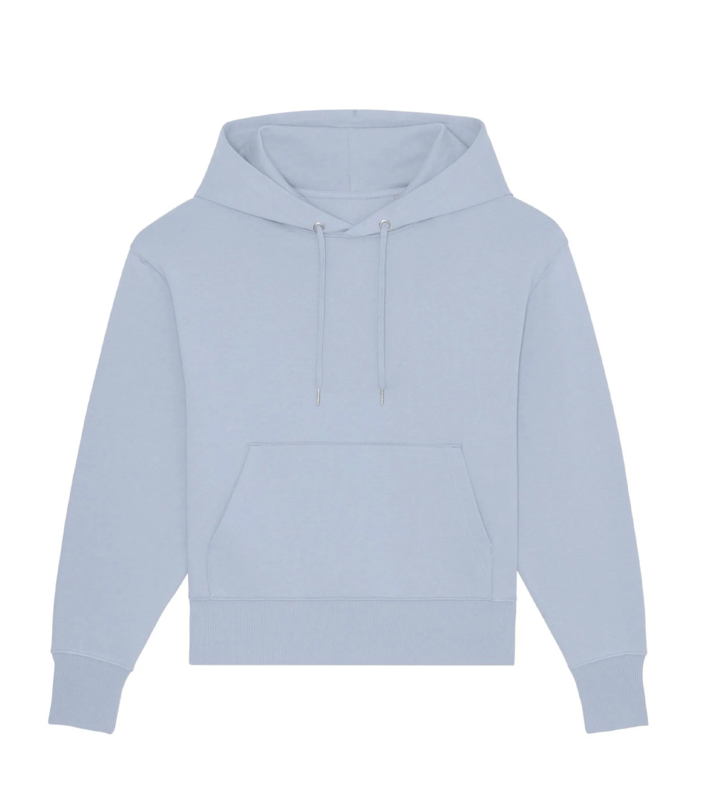 The Contour Oversized Hoodie - Serene Blue