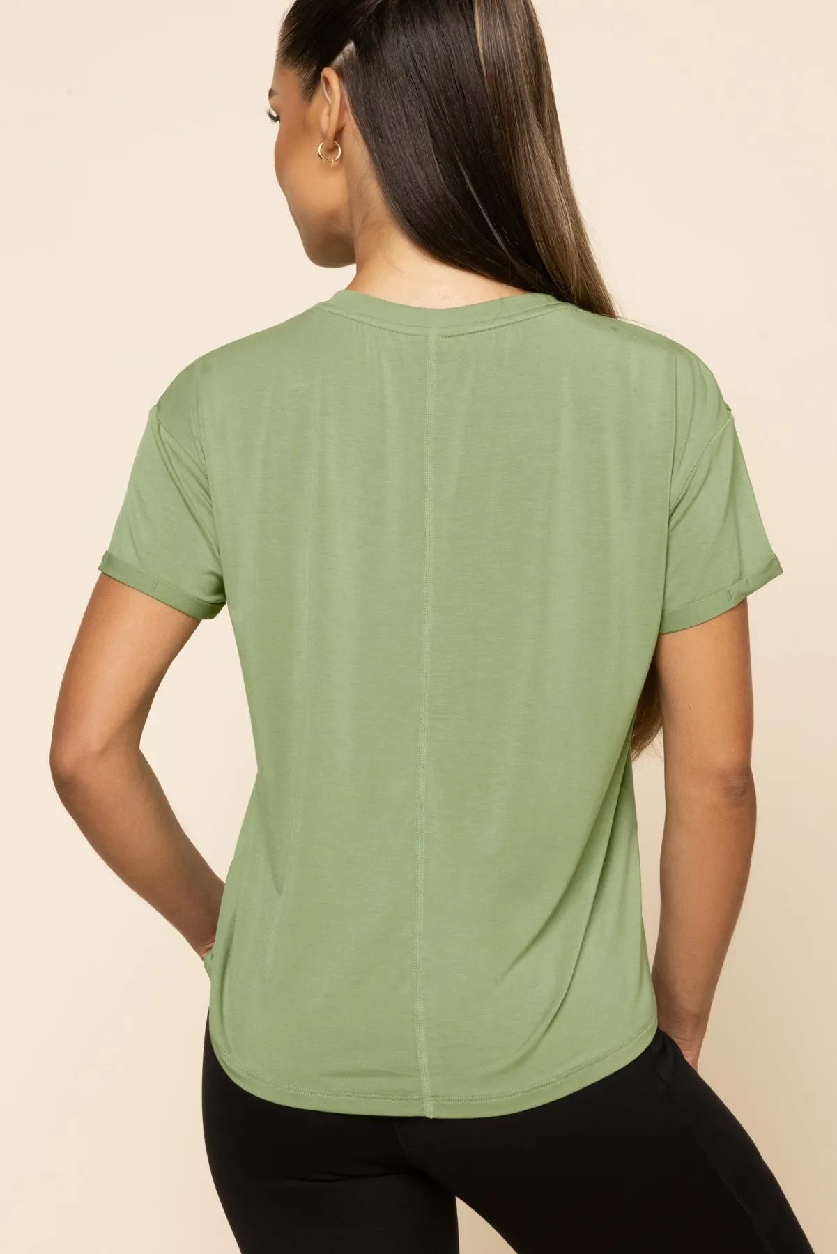 The Perfect Tee - Seaglass Green