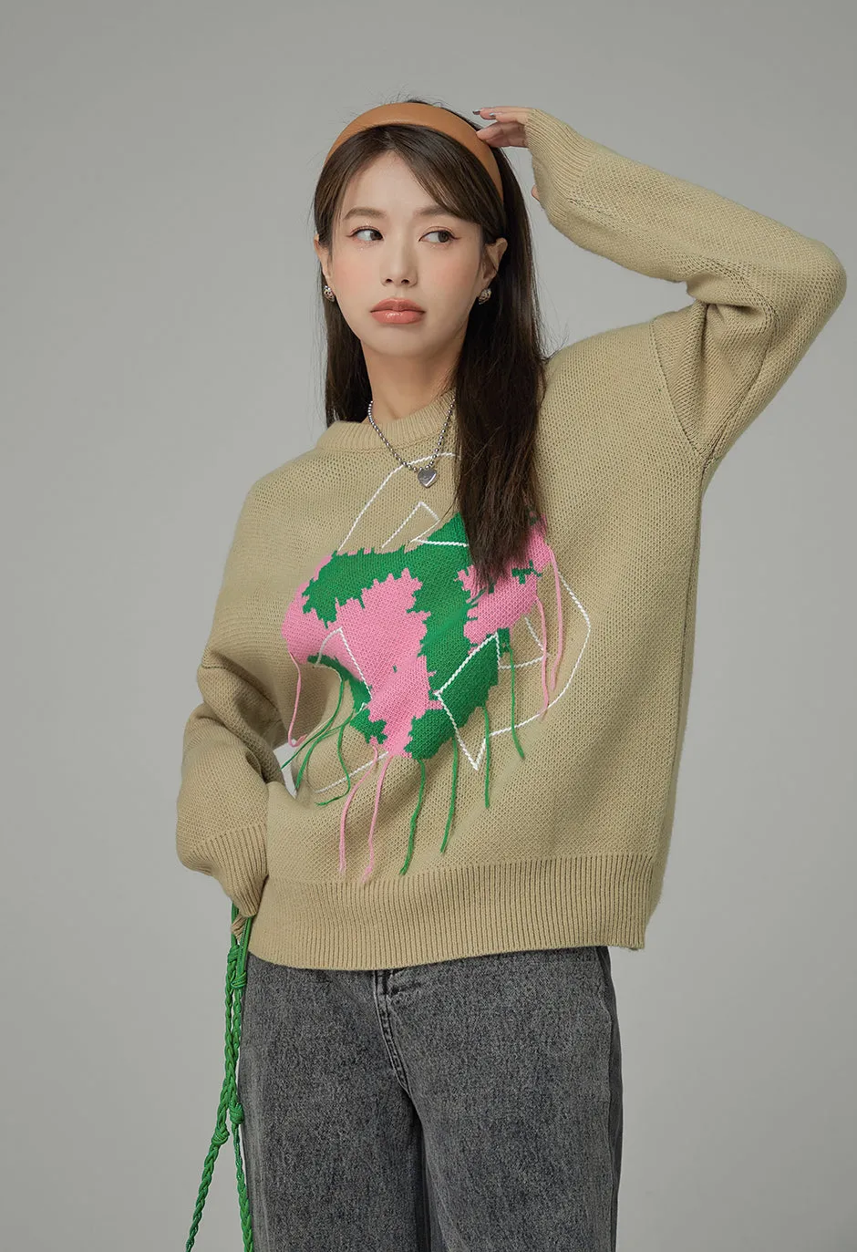 Think About The Planet Knit Sweater