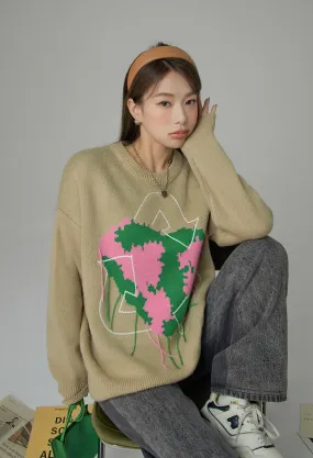 Think About The Planet Knit Sweater