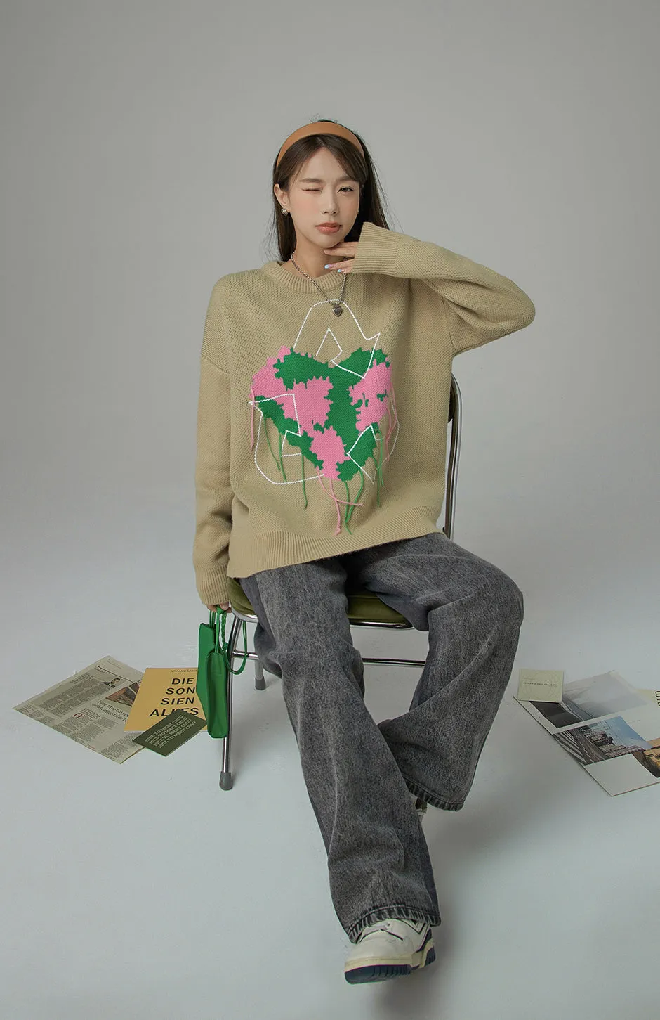 Think About The Planet Knit Sweater