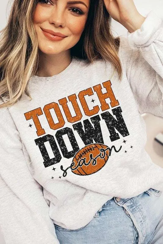 Touchdown Season Graphic Fleece Sweatshirts