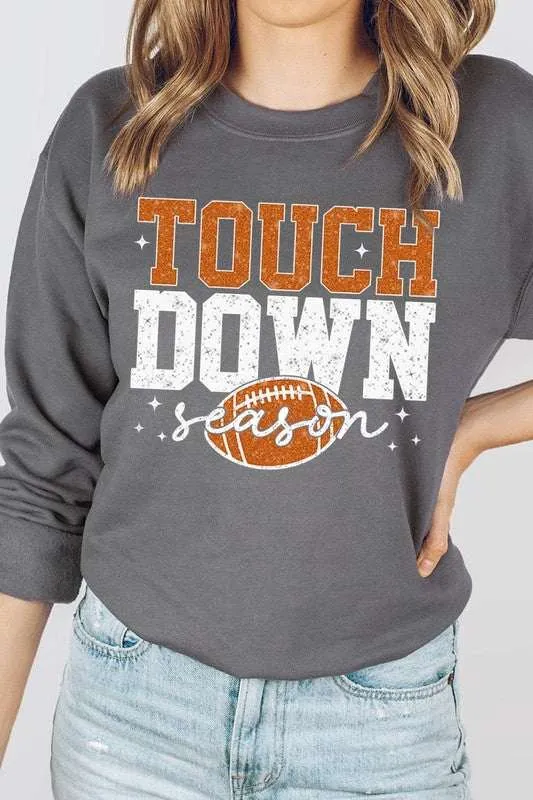 Touchdown Season Graphic Fleece Sweatshirts