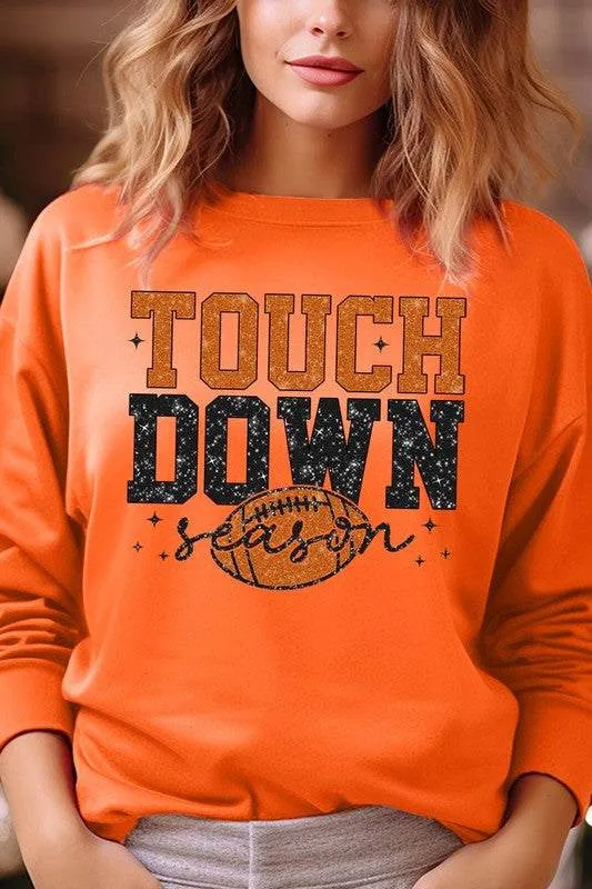 Touchdown Season Graphic Fleece Sweatshirts