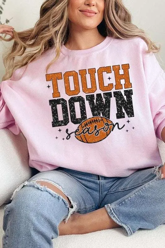 Touchdown Season Graphic Fleece Sweatshirts