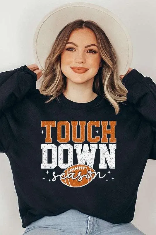 Touchdown Season Graphic Fleece Sweatshirts