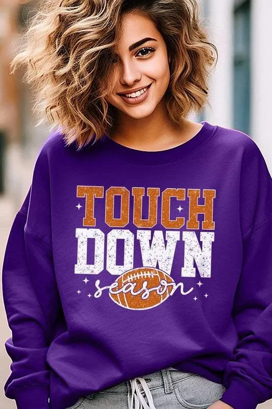 Touchdown Season Graphic Fleece Sweatshirts