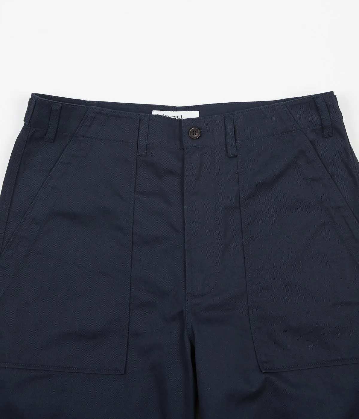 Universal Works Fatigue Trousers - Navy