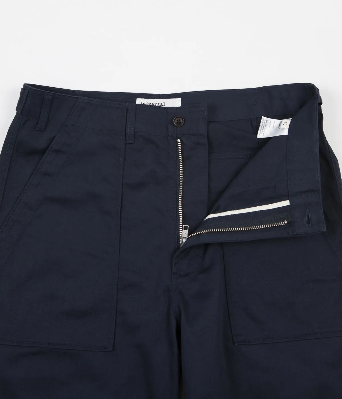 Universal Works Fatigue Trousers - Navy