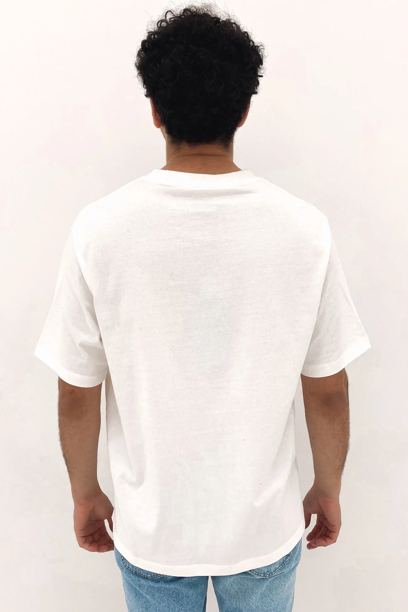 Variel Baggy Tee Vintage White