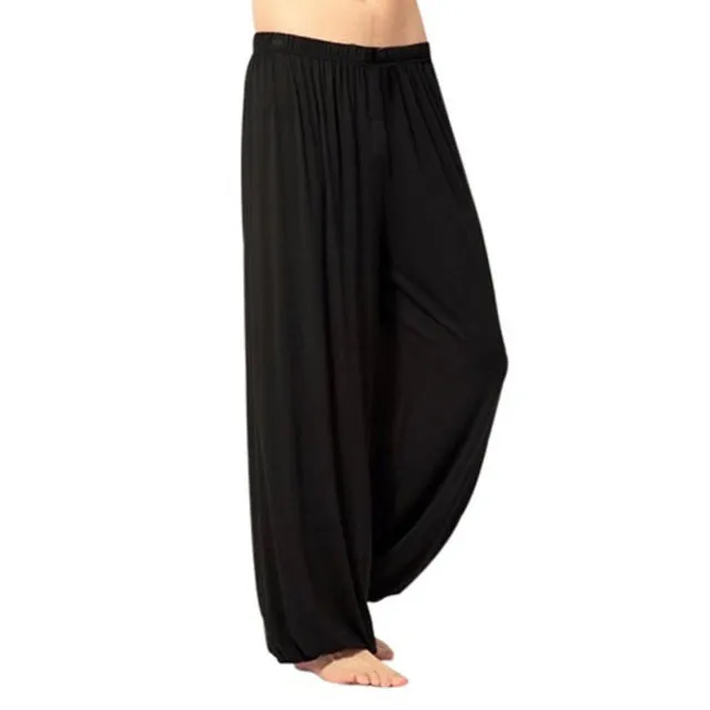 Yoga Pants Men Casual Solid Baggy Trousers