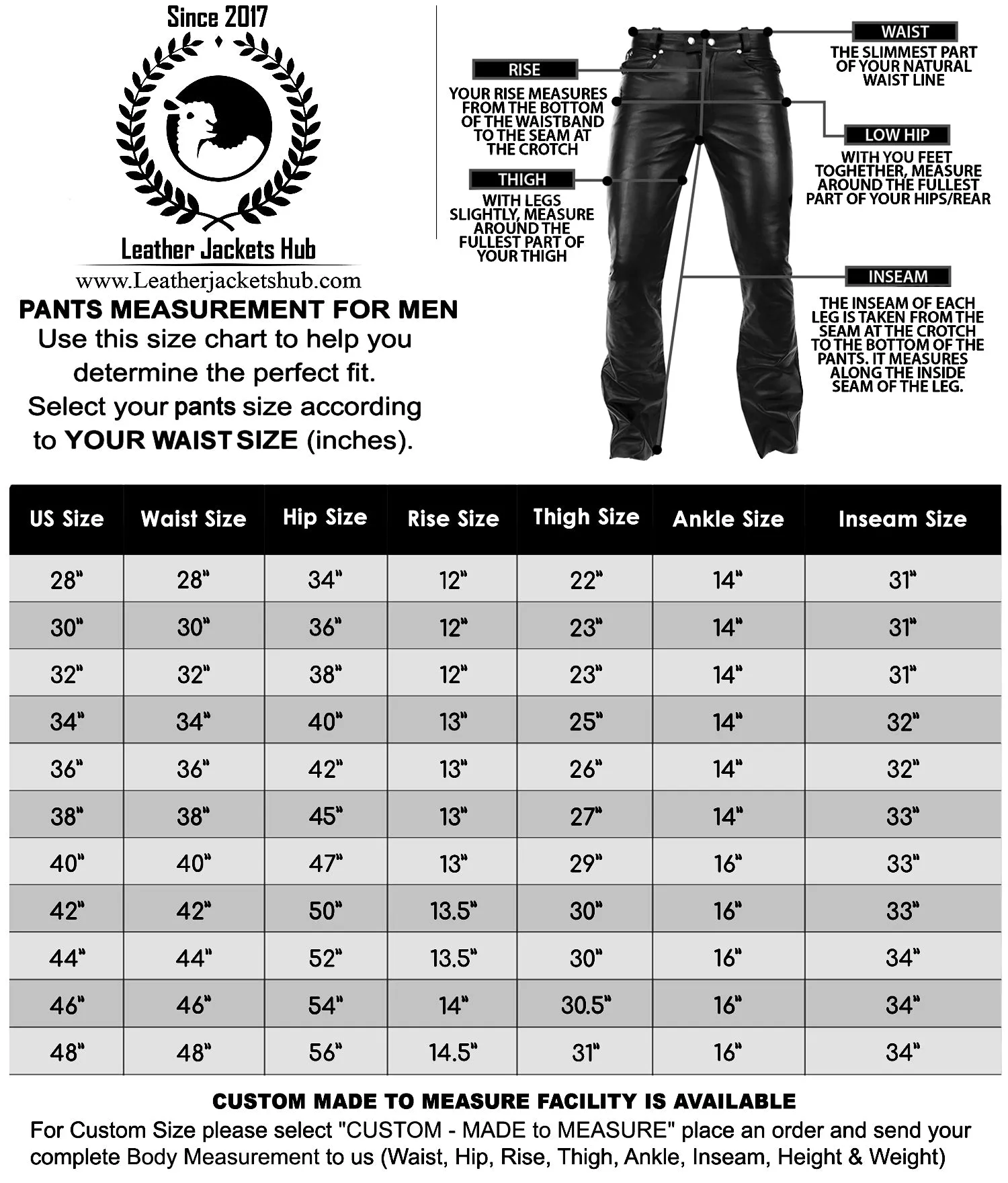 Zephor Men's Black Faux Leather Pants